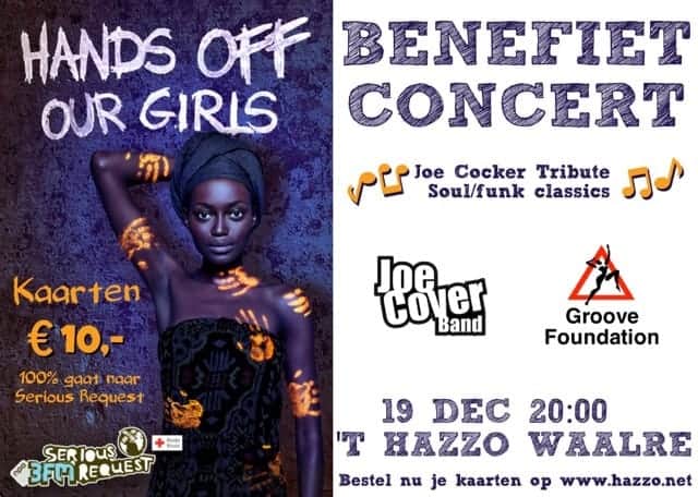 Joe Cocker Tribute Band en Groove Foundation in Waalre voor Serious Request