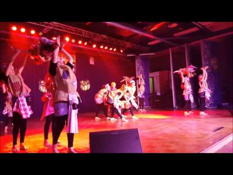 Showdans Dansgardes AWC de Keien tijdens Kei-Muzikaal