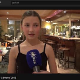 Voorbereidingen van onze dansgardes gevolgd door RTV Horizon