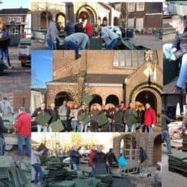 Vloer voor het jubileum