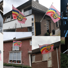 Carnaval is begonnen!!! Hang die vlag maar uit!!!