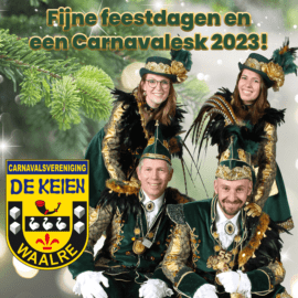 AWC de Keien wenst u Fijne feestdagen en een Carnavalesk 2023!