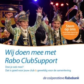 AWC de Keien doet mee aan Rabo ClubSupport 2024