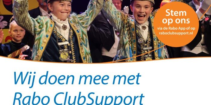 AWC de Keien doet mee aan Rabo ClubSupport 2024