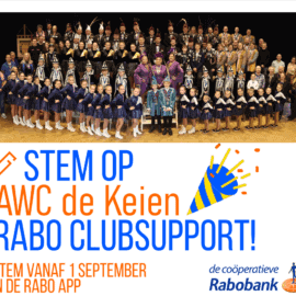 AWC de Keien doet mee aan Rabo ClubSupport 2025