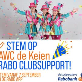 AWC de Keien doet mee aan Rabo ClubSupport 2026