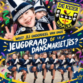 Word jij onderdeel van onze Jeugdraad óf Dansmarietjes?